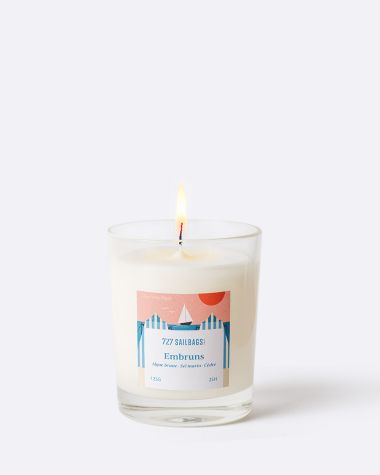 Bougie parfumée en verre · Embruns