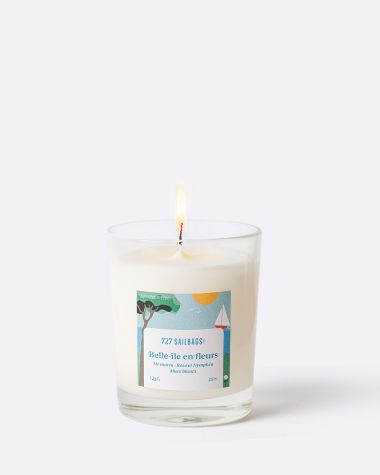 Bougie parfumée en verre · Belle île en fleurs
