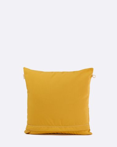 Coussin 40x40 · Moutarde 5 gris