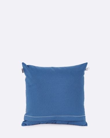 Coussin 40x40 Bleu nattier · Chiffre aléatoire