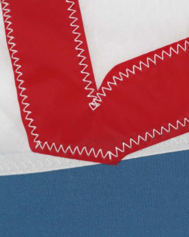 Coussin 40x40 Bleu nattier · Chiffre aléatoire