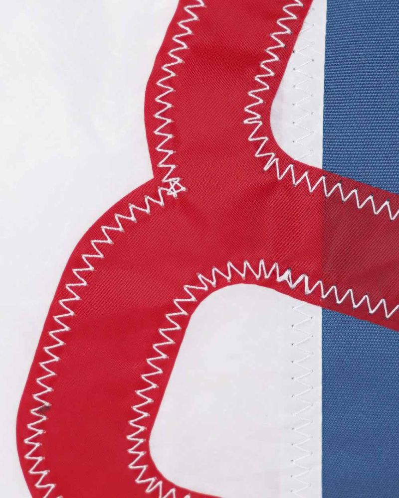 Coussin 40x40 Bleu nattier · Chiffre aléatoire
