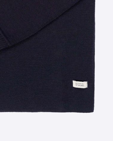 Pull marin Homme Farr · Laine vierge bleu marine