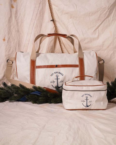 Coffret de No&euml;l "Grand Voyage" &middot; Sac Milord et Vanity Classic Yachting