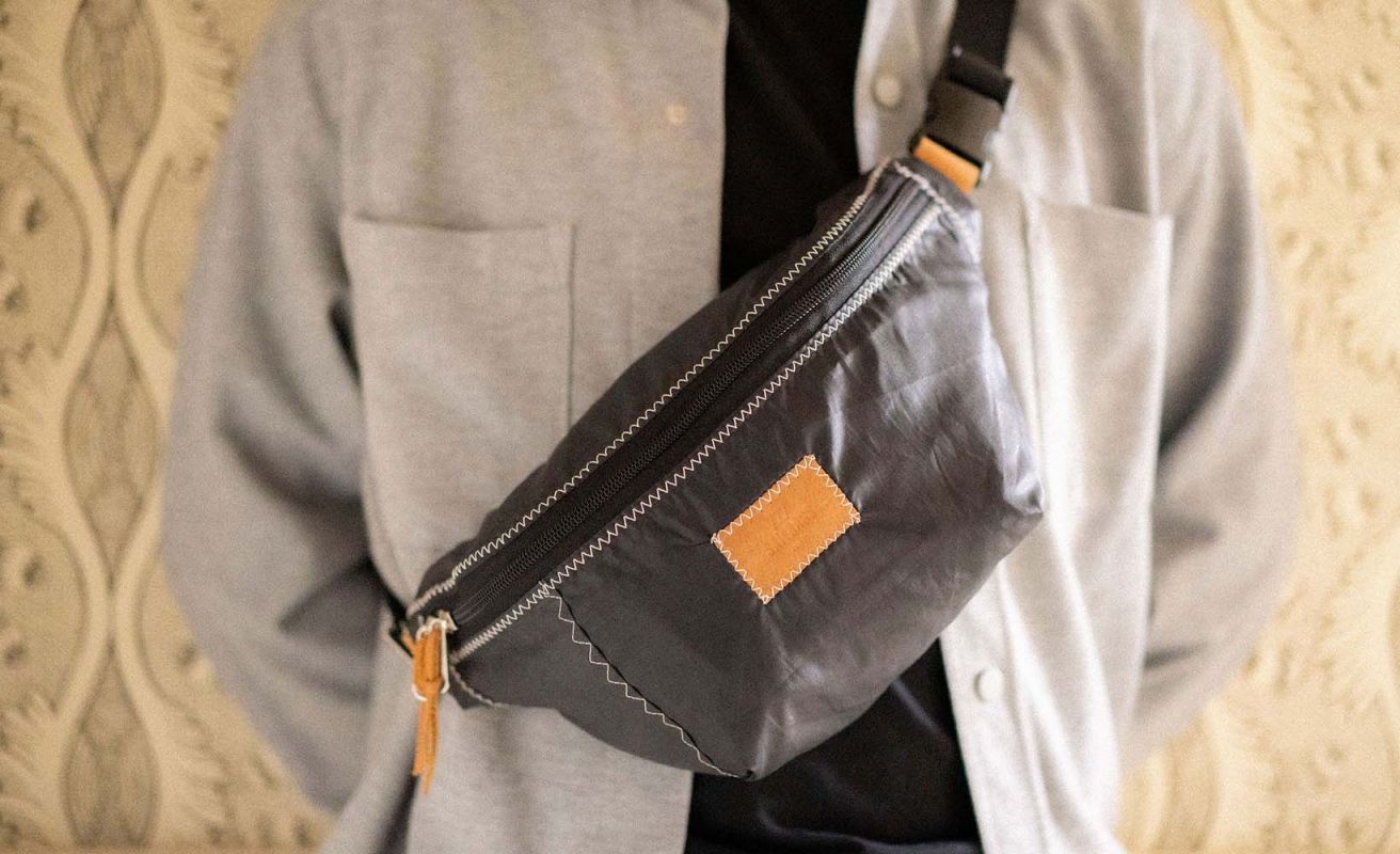 Sac banane Ibiza · Noir