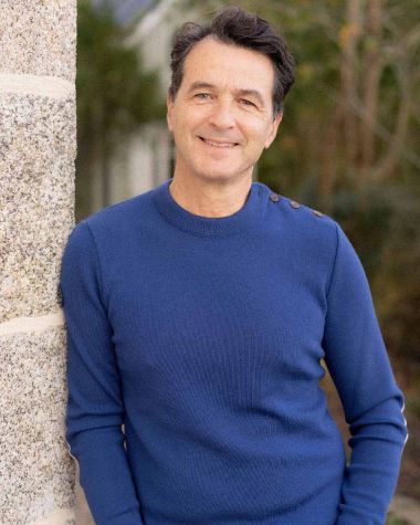 Men's Sailor Sweater · Merino Wool Nautical Blue