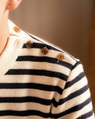 Men's Sailor Sweater Midship· New wool Stripes