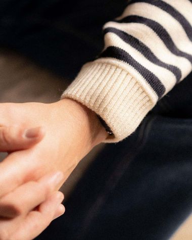 Men's Sailor Sweater Midship· New wool Stripes