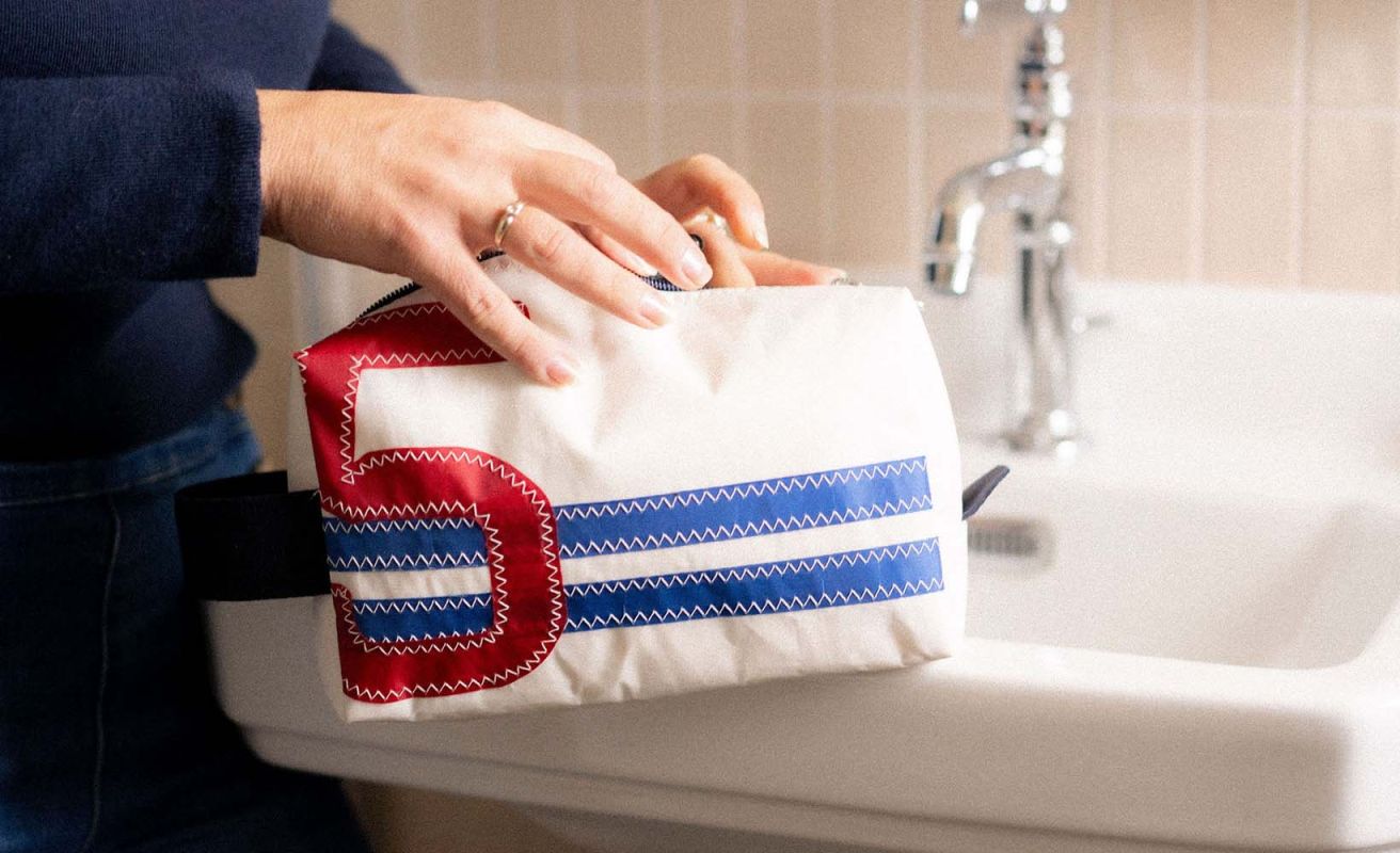 Trousse de toilette Windy "Armor Lux x 727 Sailbags"