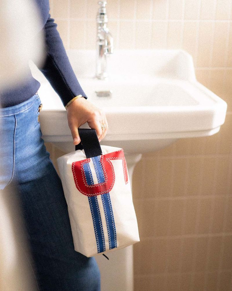 Trousse de toilette Windy "Armor Lux x 727 Sailbags"