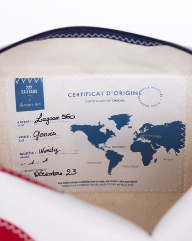 Trousse de toilette Windy "Armor Lux x 727 Sailbags"