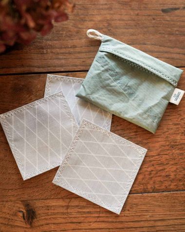 Lot de 6 Dessous de verre · Vert