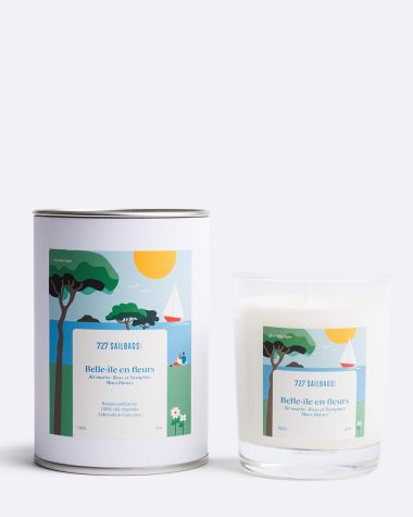 Bougie parfumée 180g - Belle-Ile en Fleurs