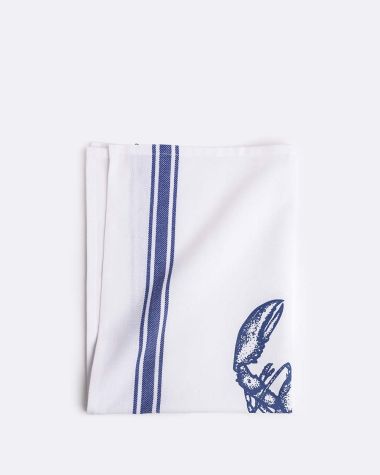 Torchon 50x70cm - Homard Bleu