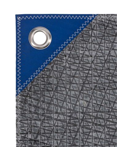 Grey and blue placemat 2