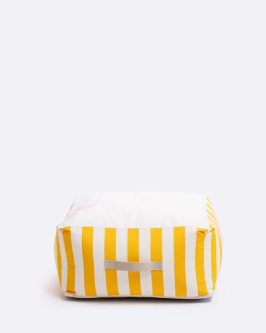 Square Bean Bag · Dolce Vita Yellow