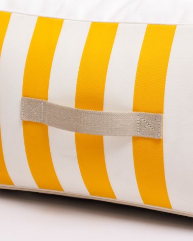 Square Bean Bag · Dolce Vita Yellow