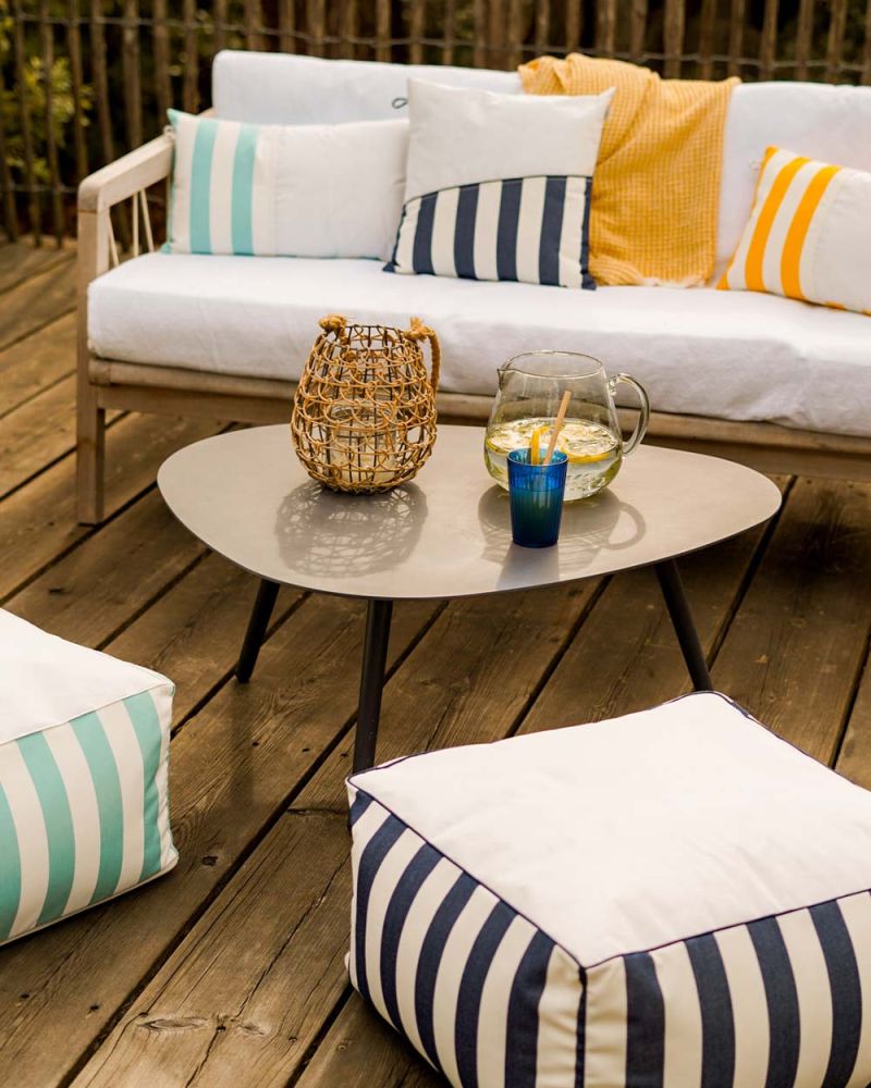 Square Bean Bag · Dolce Vita Navy