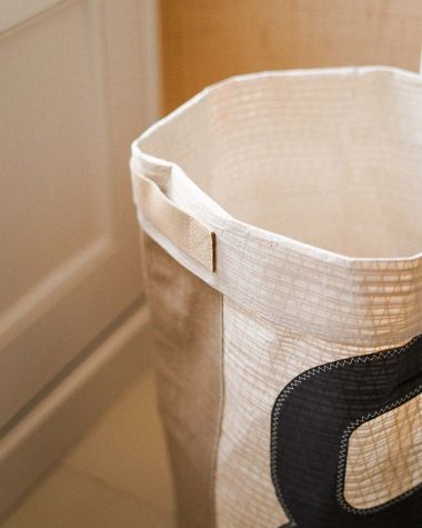 Wäschekorb · Natürlich Leinen