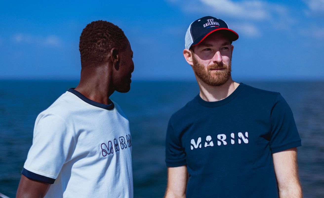 Nautical "Marin" T-Shirt · Ecru