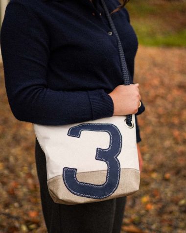 Rivage - Lin & Cuir Marine