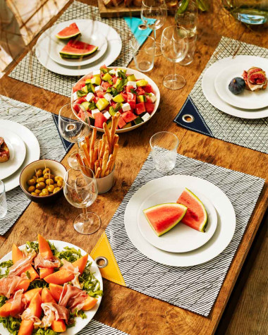 Set de table · Dolce Vita Yellow Sun