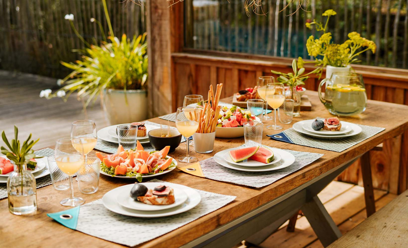 Set de table · Dolce Vita Yellow Sun