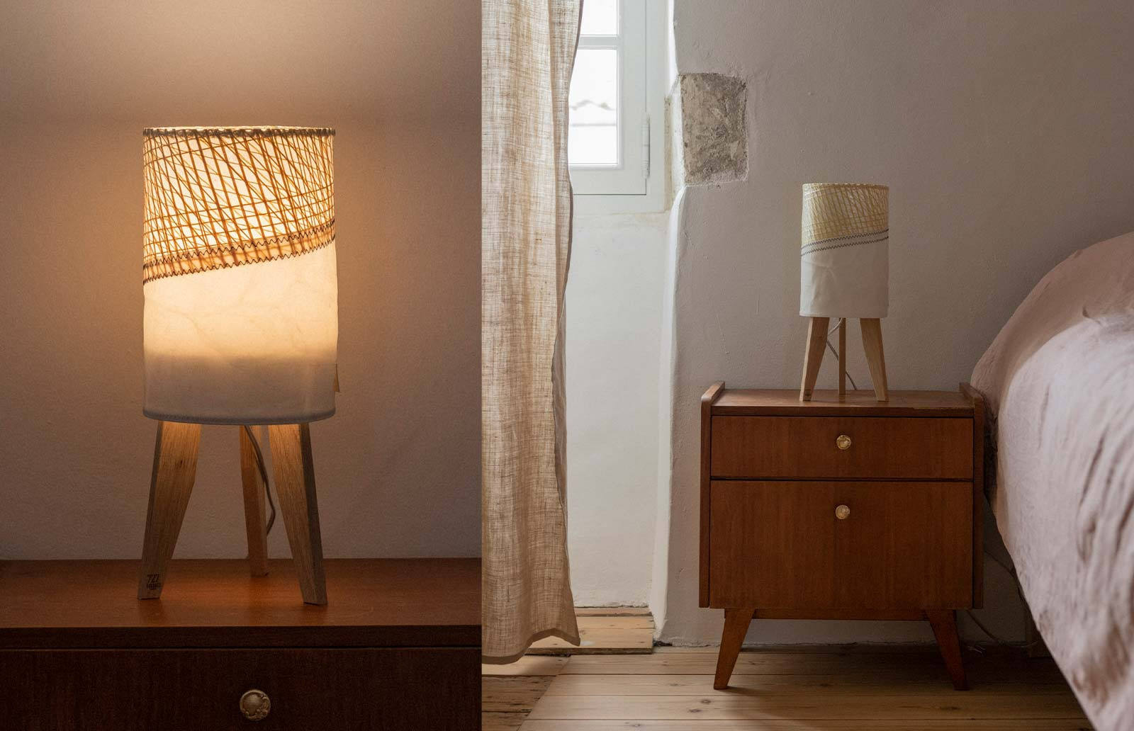 Lampe mini colonne