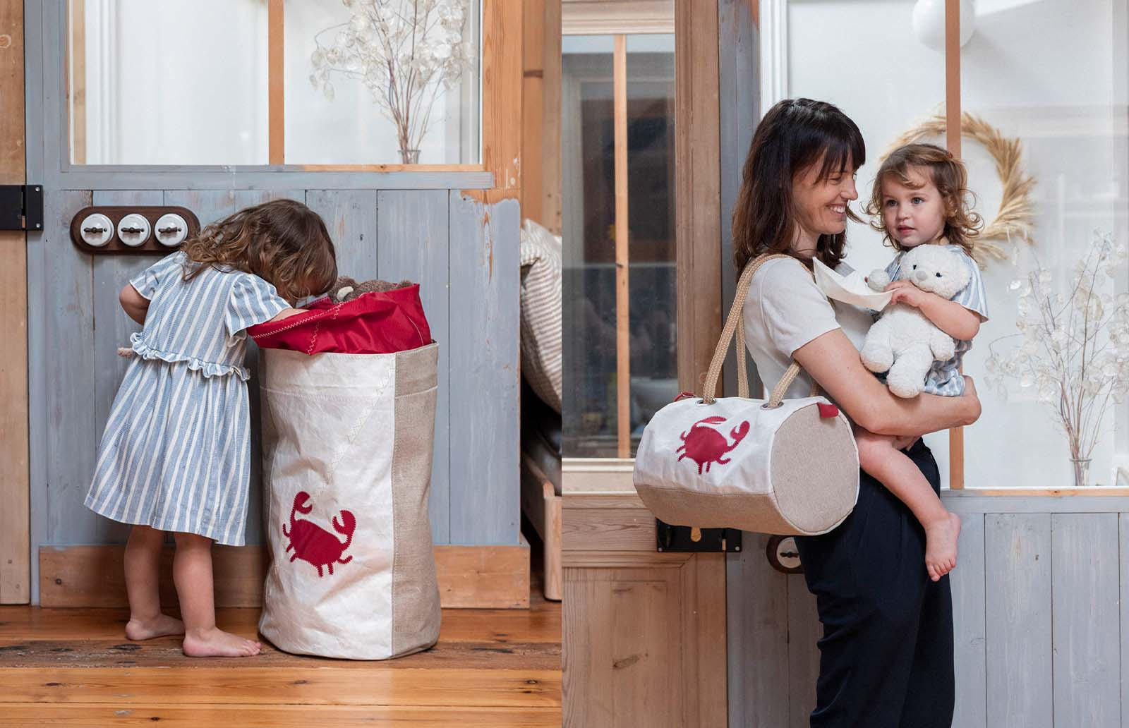 Tasche für Kinder aus 100 % recyceltem Segel