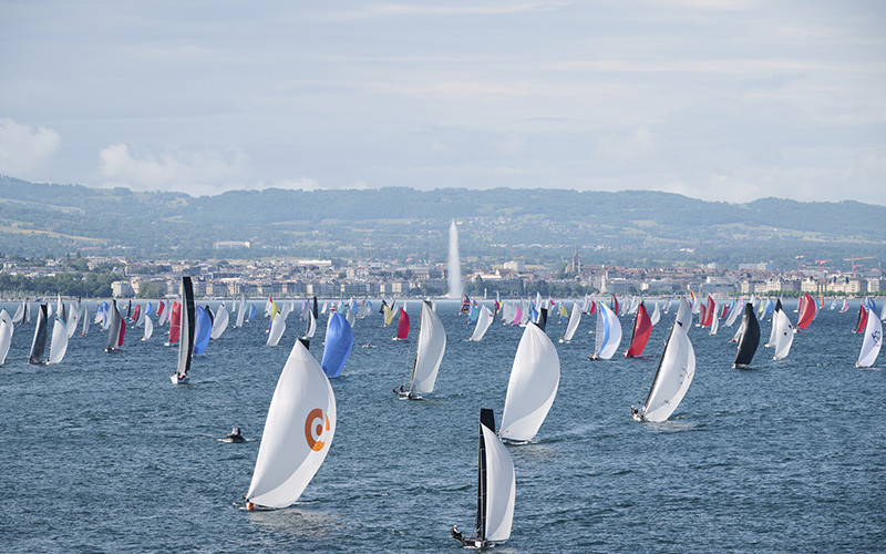 Collection 727 Sailbags Bol d'Or du Léman 2025 – Polos & Casquettes en voile recyclée