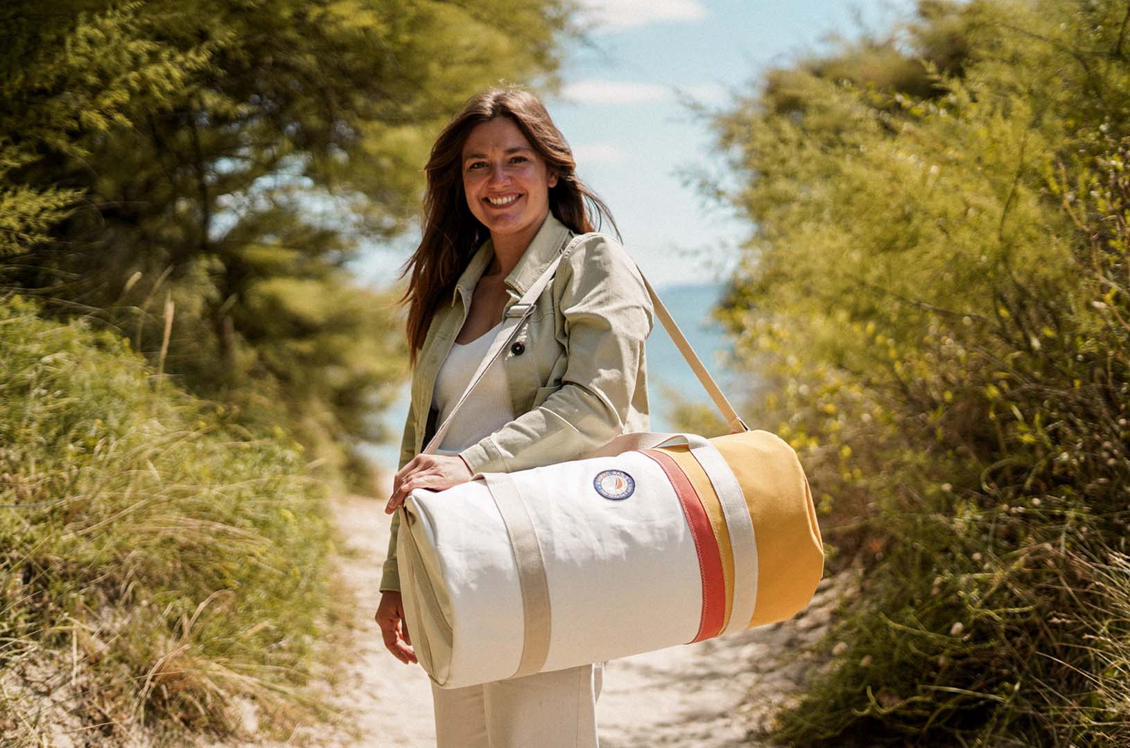 La collection de sacs en voile Ambre Sails et 727 Sailbags