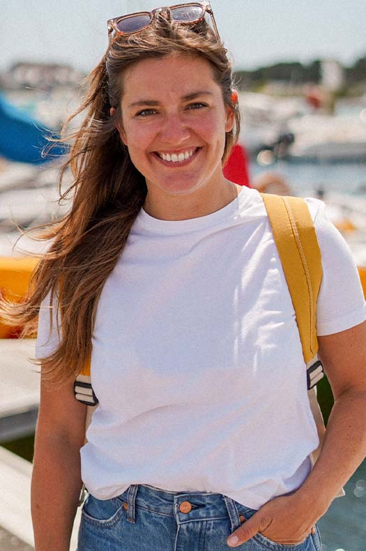 Portrait de la skippeuse Ambre Hasson