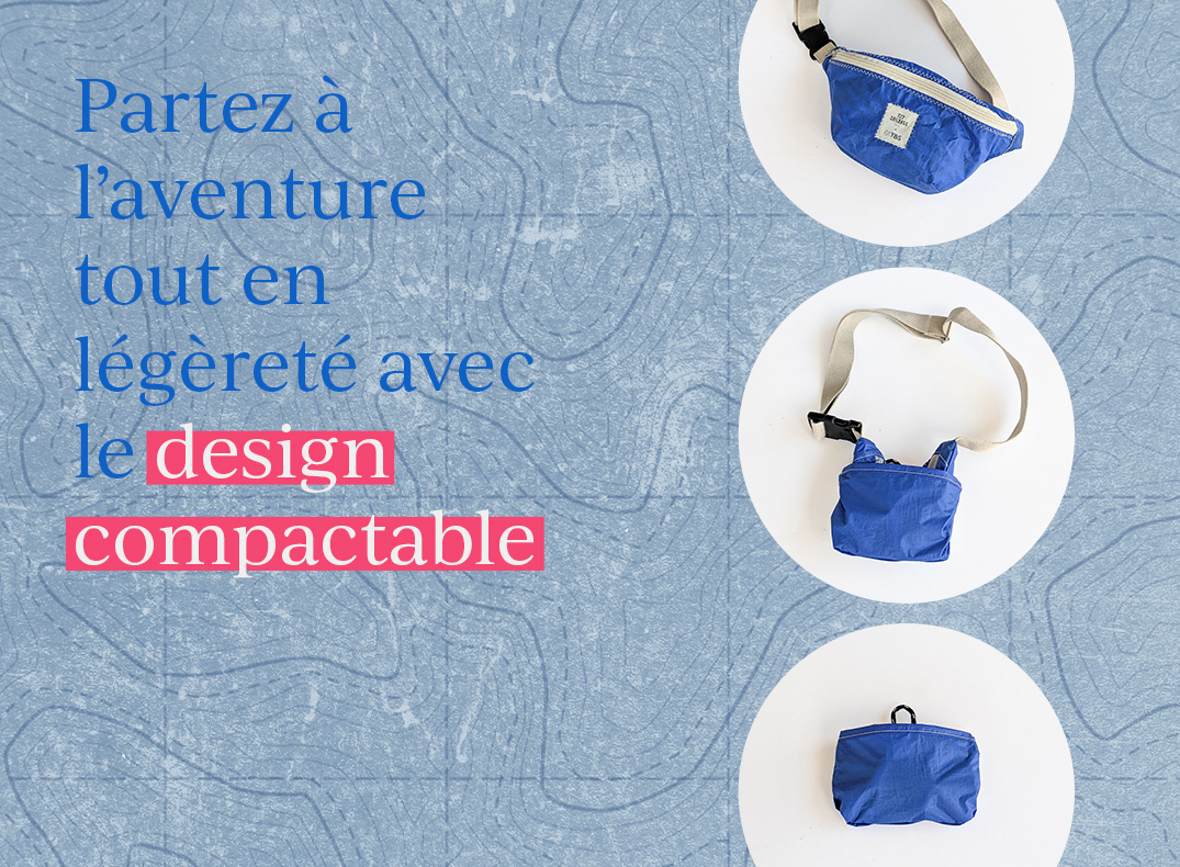 le sac banane 727 Sailbags x TBS