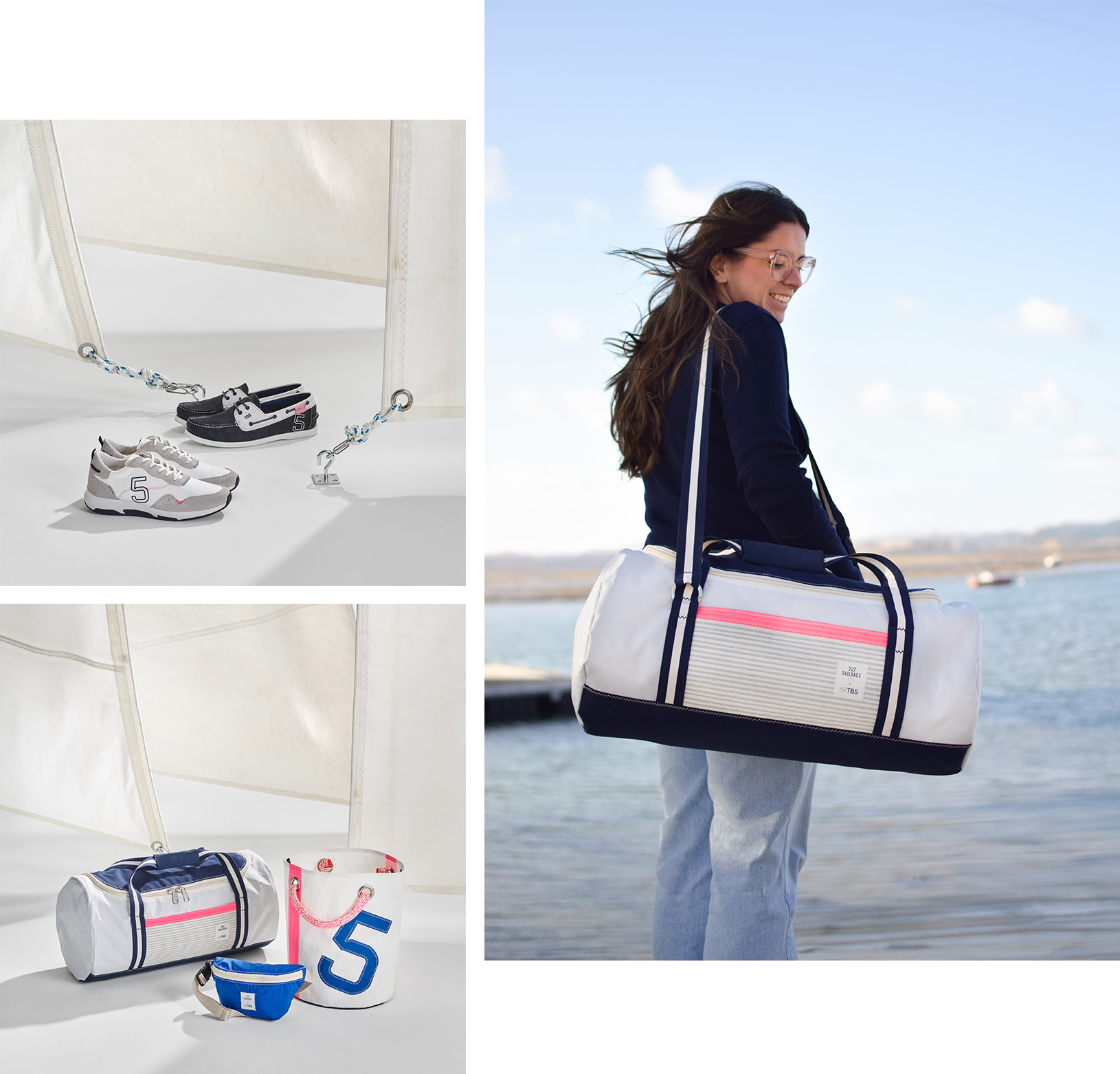 collection TBS et 727 Sailbags