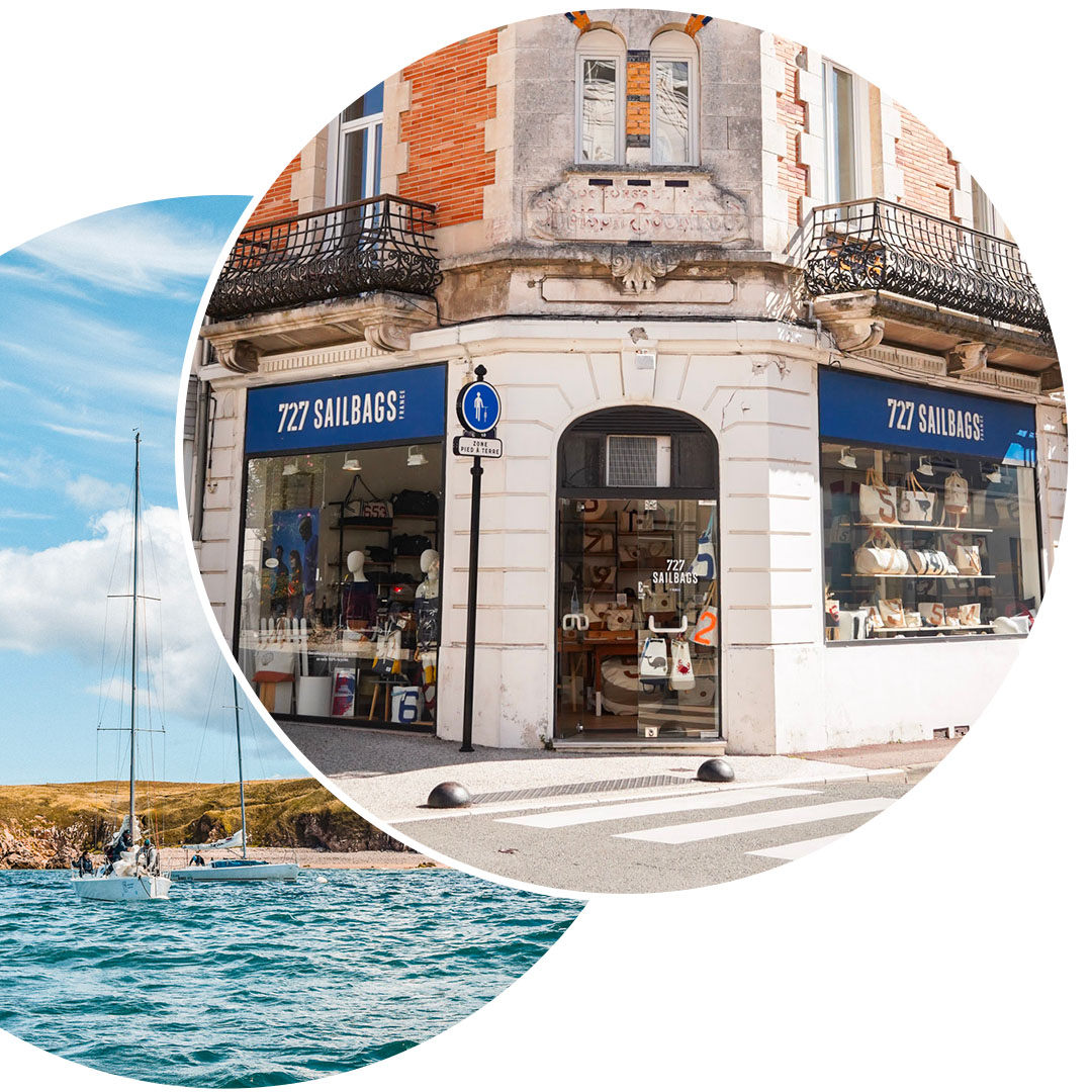 Bagagerie Boutique 727 sailbags Arcachon