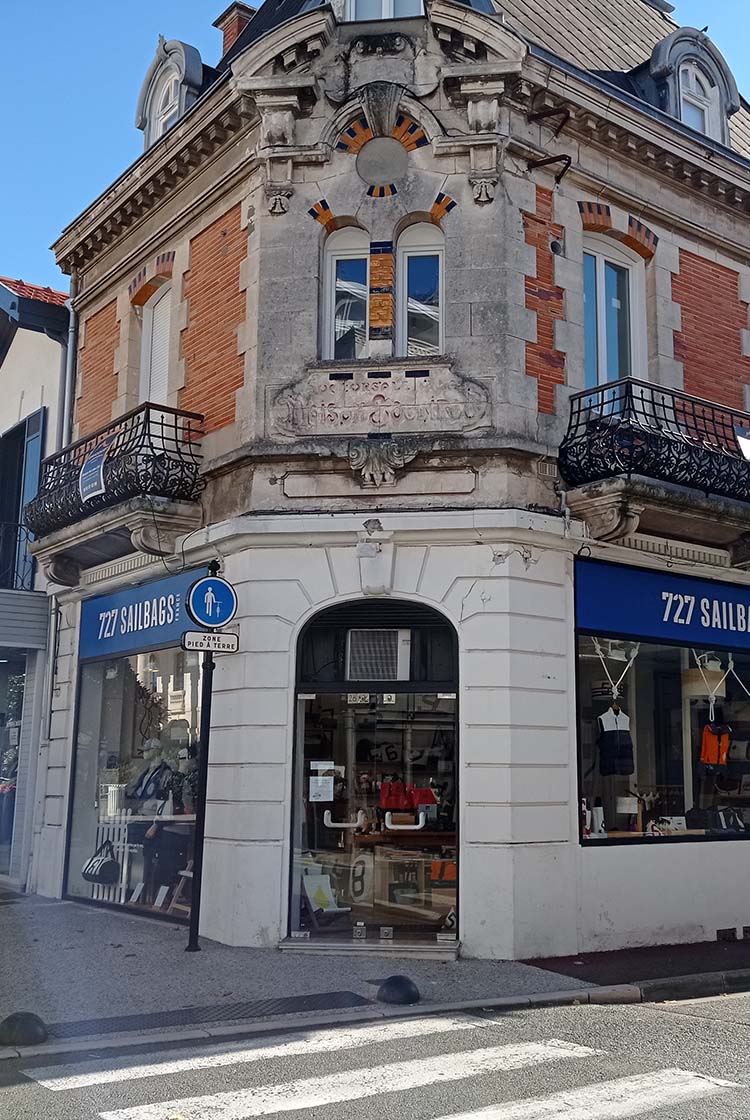 Bagagerie Boutique 727 sailbags Arcachon