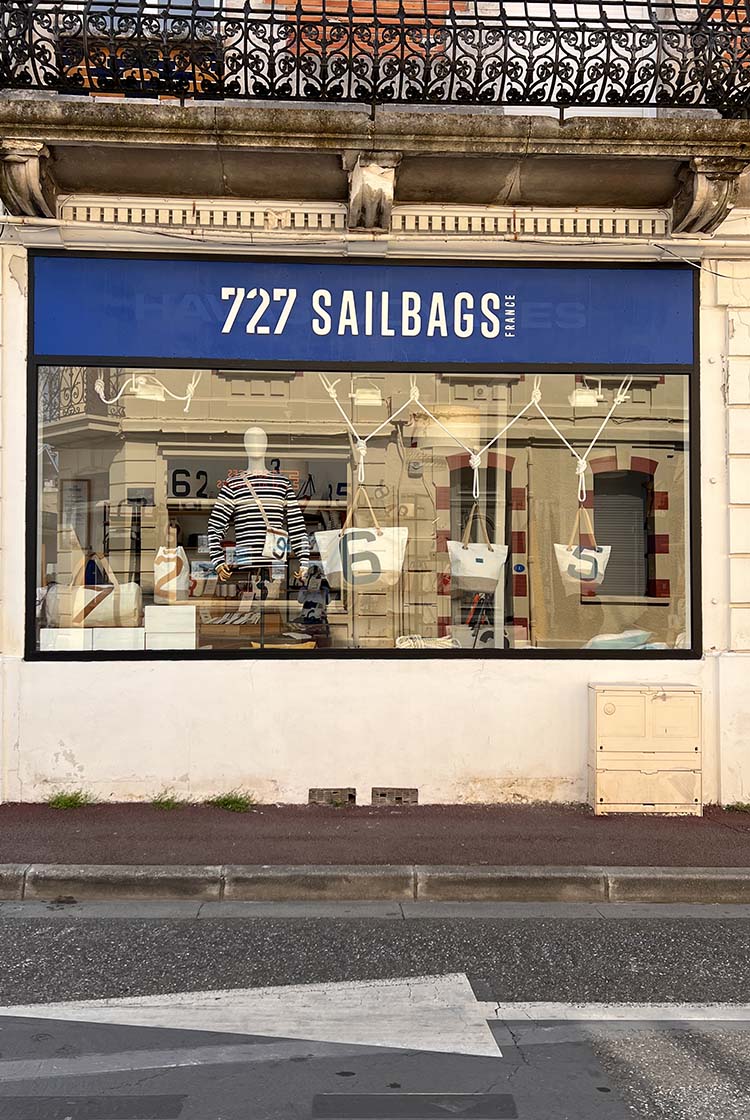 Boutique 727 sailbags Arcachon