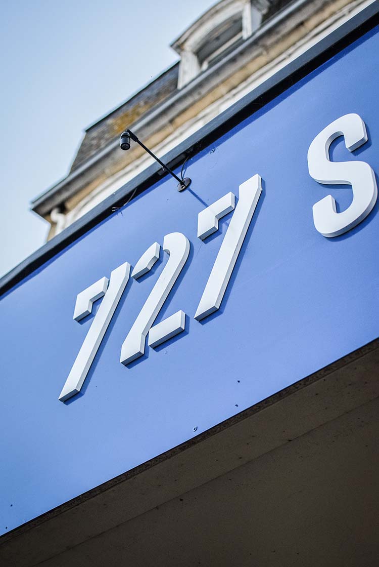 Façade Boutique 727 sailbags La Trinité-sur-mer