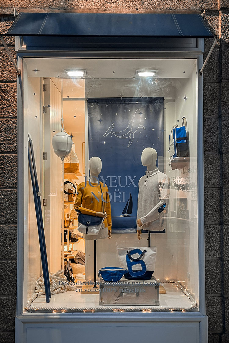 Boutique 727 sailbags Saint-Malo Façade