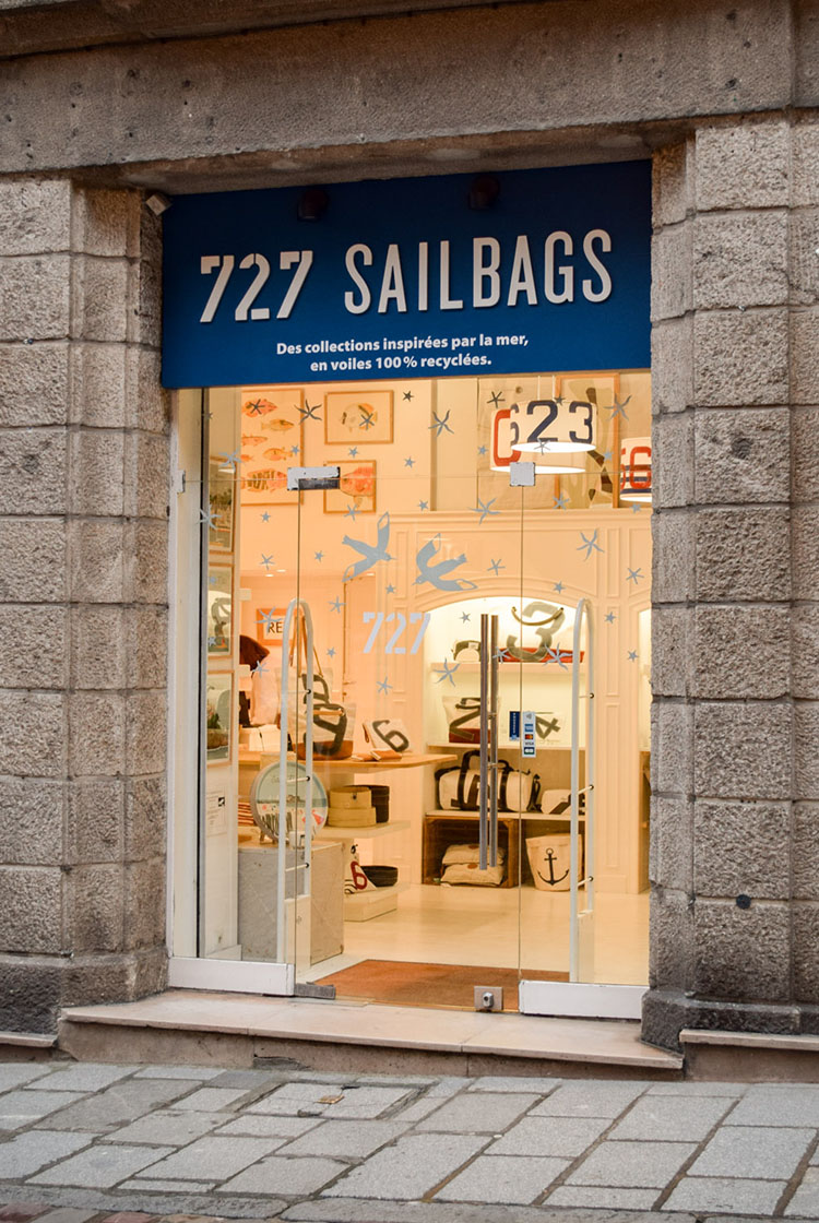 Boutique 727 sailbags Saint-Malo