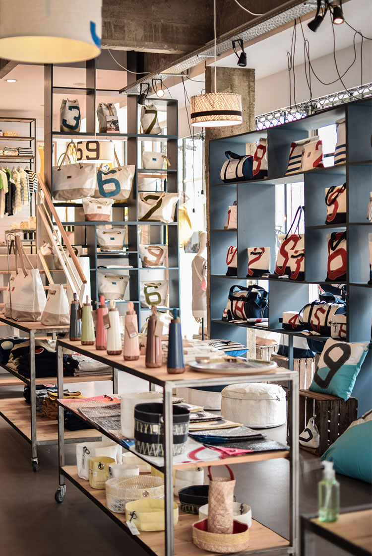 homedecor and sailbags in vannes