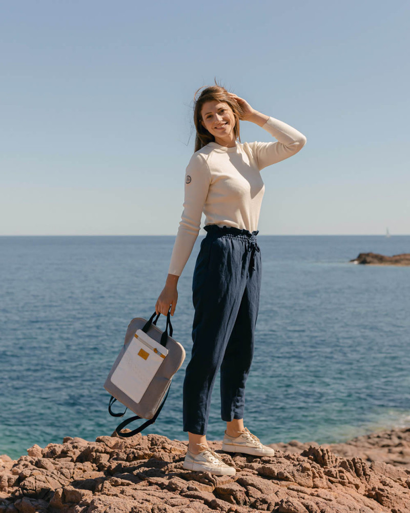 The Gaby backpack - Grey