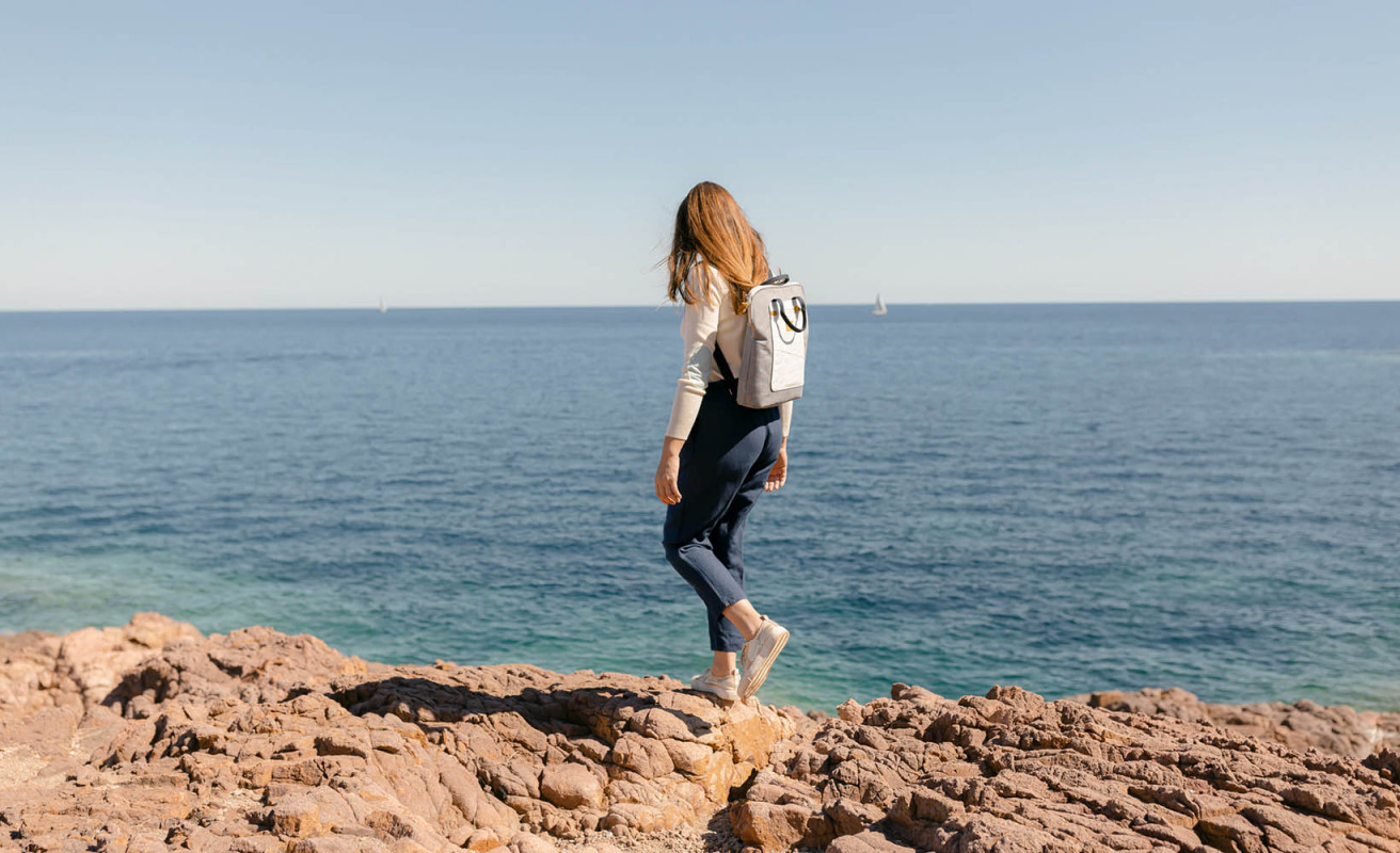 The Gaby backpack - Grey