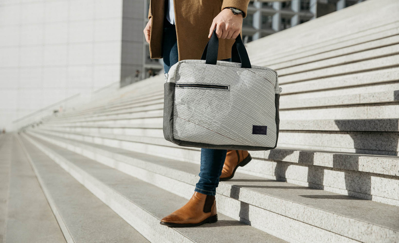 The Business Bag - Light Grey 