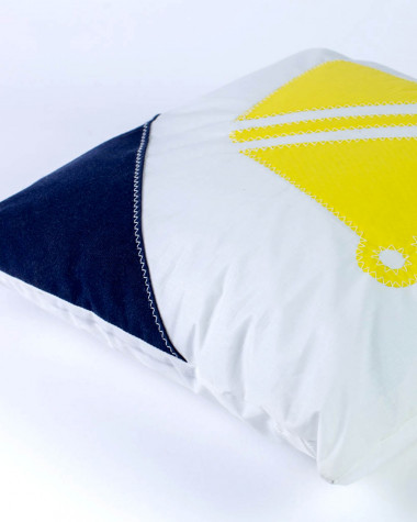 Cushion 40x40 Flottille yellow buoy