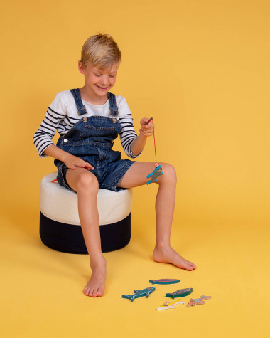 Tom Pouf Ø42 Flottille yellow