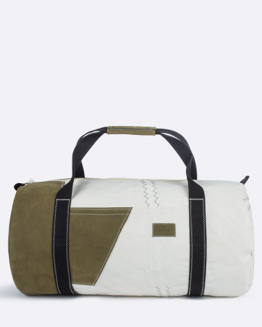 Duffel Bag Onshore · Linen and lether