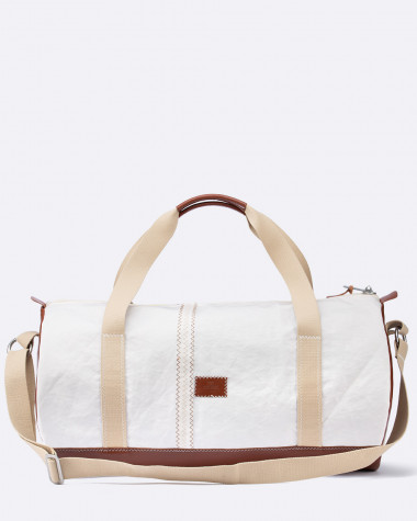 Duffel Bag Onshore · Linen and leather