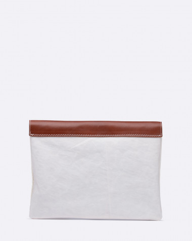 Duffel Bag Onshore · Linen and leather