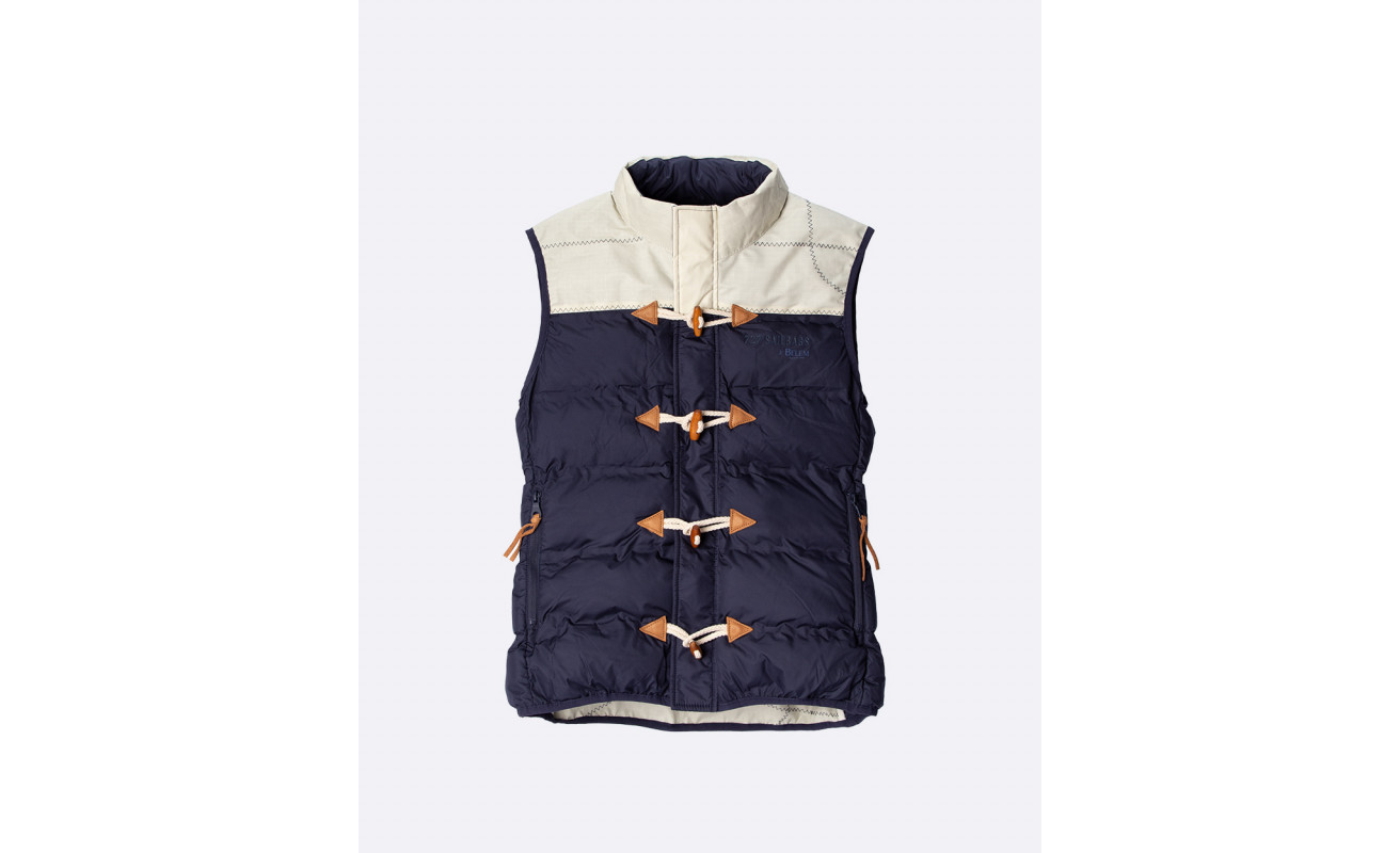 Women's sleeveless down jacket · Belem Collection recyclé